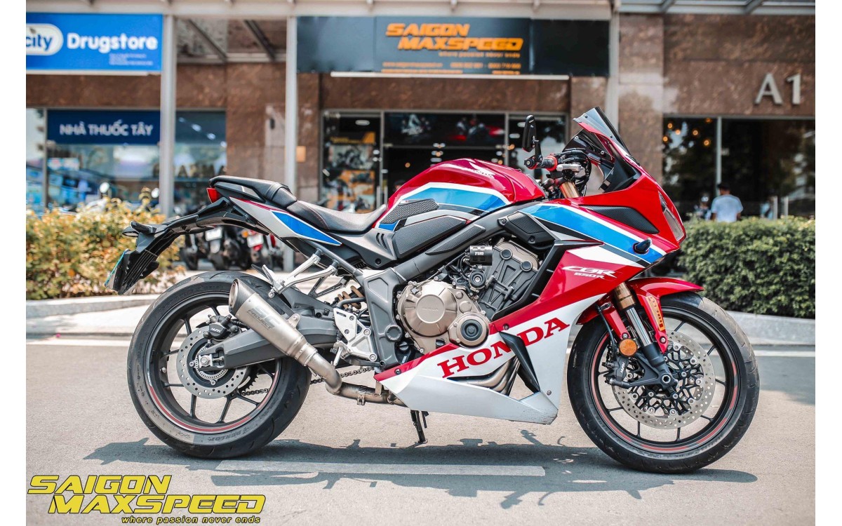 Honda CBR650R Độ P&ocirc; SC S1 Full System Titanium